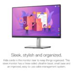 P2422H 24 Inch FHD IPS Monitor With Refresh Rate 60 Hz Response Time 5 ms 99% sRGB DisplayPort HDMI 4xUSB Adjustable Stand   black - Image 2