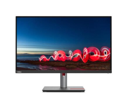 لينوفو شاشة ثينك فيجن P27h-30 مقاس 27 بوصة دقة 2560 × 1440 وقت استجابة معدل تحديث 4 مللي ثانية اتصال 60 هرتز USB-C+DP+HDMI+DP+DP Out - 63A1GAT1UK