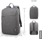 لينوفو حقيبة ظهر للكمبيوتر المحمول مع حزام كتف قابل للتعديل حامل مجلة خفيف الوزن - Image 5