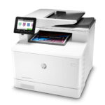 HP PRINTER COLOR LASER JET PRO MFP M479FNW network ready  -White - Image 3