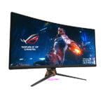 اسوس  PG35VQ روج سويفت شاشة الألعاب ذات النطاق الديناميكي العالي فائقة العرض مقاس 35 بوصة FALD 512 منطقة ذروة السطوع 1000 شمعة في المتر المربع وإمكانية رفع تردد التشغيل 200 هرتز شاشة عرض G-SYNC Ultimate بسرعة 2 مللي ثانية تقنية  1000اتش دي آر نقطة كمية تحكم ذكي في المروحة مضخم صوت Aura Sync عالي الجودة ESS - Image 2