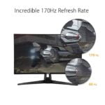 اسوس شاشة الألعاب TUF VG27AQ1A مقاس 27 بوصة IPS  دبليو كيو اتش دي 170 هرتز  1 مللي ثانية ضبابية الحركة منخفضة للغاية G-SYNC متوافق مع اتش دي آر 10 - Image 7